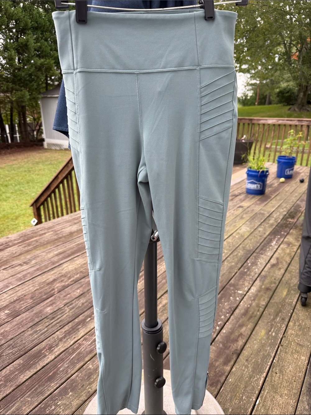Athleta High-Rise Leggings in Sage
